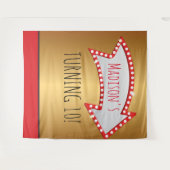 Tenture AFFICHE DE MARQUISE DE CINÉMA CIRQUE Photo-Op (Devant (Horizontal))