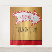 Tenture AFFICHE DE MARQUISE DE CINÉMA CIRQUE Photo-Op (Devant)