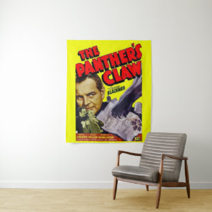 Tenture Affiche du film The Panther's Claw en 1942
