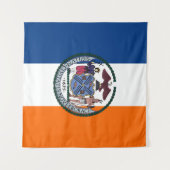 Tenture Afficher vos couleurs - New York (Devant (Horizontal))