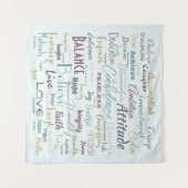 Tenture Affirmation (Devant (Horizontal))