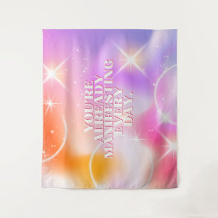 Tenture Affirmation quotidienne, Loi d'attraction, Motivat