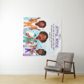 Tenture African American Singers Scripture Church Contexte (En situation (horizontale))