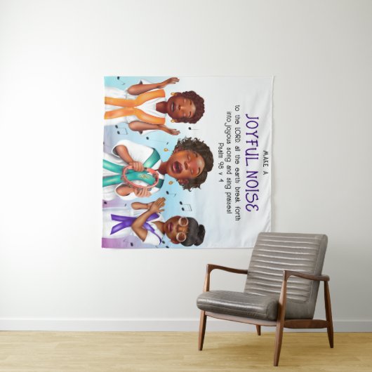 Tenture African American Singers Scripture Church Contexte (En situation (horizontale))