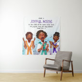 Tenture African American Singers Scripture Church Contexte (En situation)