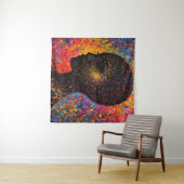 Tenture Afro Nebula Whisper – Célébration de l'histoire de (En situation (horizontale))
