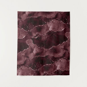 Tenture Agate Lunatique Sangria Bordeaux Vin Merlot Marr