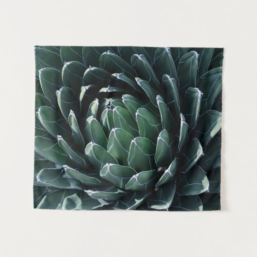 Tenture Agave vert (Devant (Horizontal))