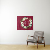 Tenture Agritourisme Bourgogne Mariage campagnard Backdrop (En situation (horizontale))