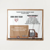 Tenture Aide recherchée Entreprise recrute maintenant Pers (Devant (Horizontal))