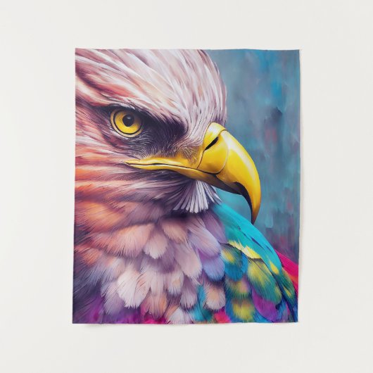 Tenture Aigle de l'aigle à tête blanche Découverte des ani (Devant)