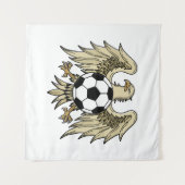 Tenture Aigle du blason d'héritage allemand (Devant (Horizontal))