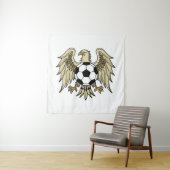 Tenture Aigle du blason d'héritage allemand (En situation)