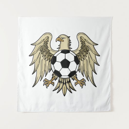Tenture Aigle du blason d'héritage allemand (Devant)