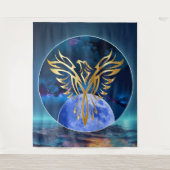Tenture Aigle Lune (Devant)