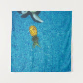 Tenture Aiguille jaune (Devant (Horizontal))