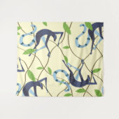 Tenture Aimants Singes Vintage (Devant (Horizontal))