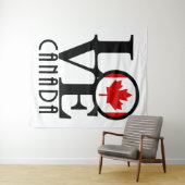 Tenture AIMER Canada (En situation (horizontale))