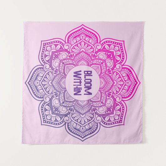 Tenture Aion Mandala Personalized Tapestry (Devant (Horizontal))