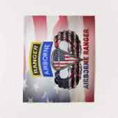 Tenture Airborne Ranger (Devant)