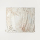 Tenture Airy Bohemian Botanical Floral String Art Design (Devant (Horizontal))