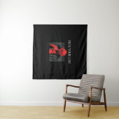 Tenture Aist Chèvre Satan Baphomet Cadeau (En situation (horizontale))