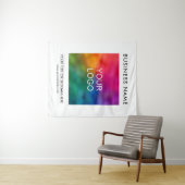 Tenture Ajouter Business Logo Événements promotionnels Sém (En situation (horizontale))