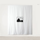 Tenture Ajouter le nom de l'entreprise de photos personnal (Devant)