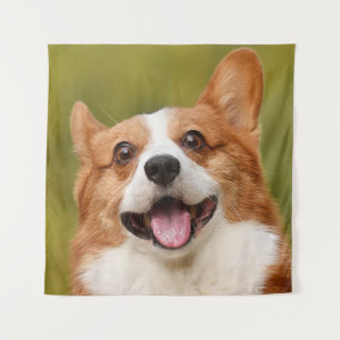 Tenture Ajouter photo de chien personnalisé Customisé