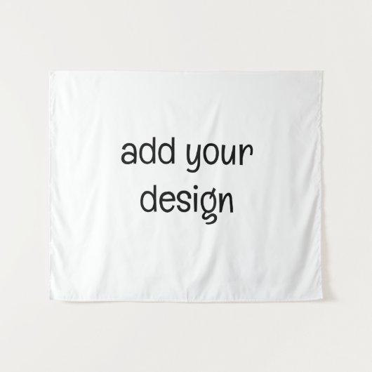 Tenture ajouter votre conception (Devant (Horizontal))