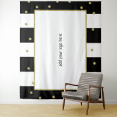 Tenture AJOUTEZ Votre logo Bannière de photomaton (En situation)