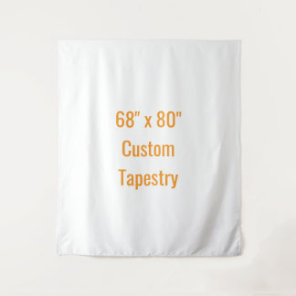 Tenture Ajoutez votre propre design 88" x 104"