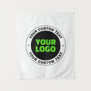 Tenture Ajoutez votre propre logo d'entreprise ou design t