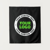 Tenture Ajoutez votre propre logo d'entreprise ou votre co (Devant)