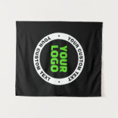 Tenture Ajoutez votre propre logo d'entreprise ou votre co (Devant (Horizontal))