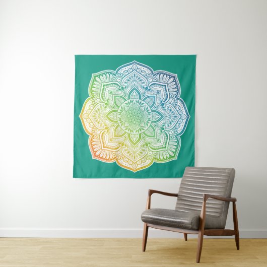 Tenture Aki Mandala Tapestry (En situation (horizontale))