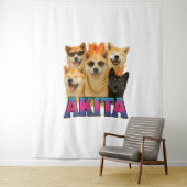 Tenture Akita  (En situation)