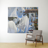 Tenture Akseli Gallen-Kallela - Le repaire du Lynx (En situation (horizontale))