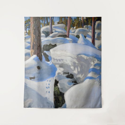 Tenture Akseli Gallen-Kallela - Le repaire du Lynx (Devant)