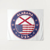 Tenture Alabama (Devant (Horizontal))
