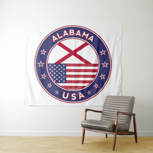 Tenture Alabama (En situation (horizontale))