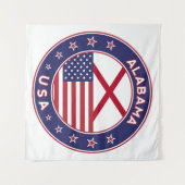 Tenture Alabama (Devant (Horizontal))