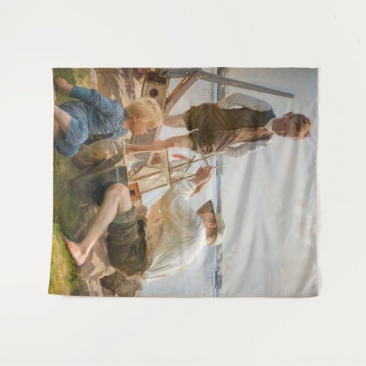 Tenture Albert Edelfeel - Constructeurs de navires (Devant (Horizontal))