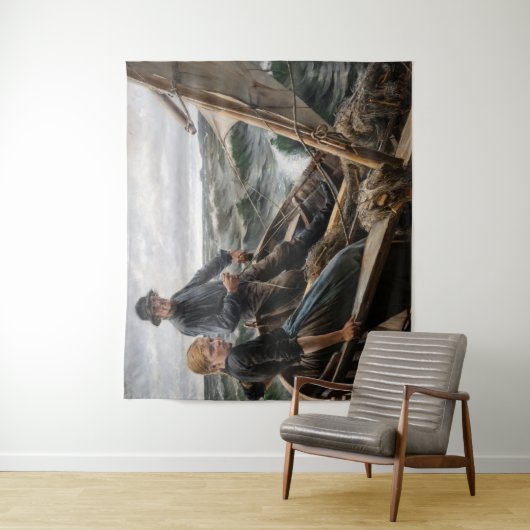 Tenture Albert Edelfeel - En mer (En situation)