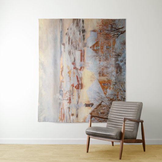 Tenture Albert Edelfeel - Jour de décembre (En situation)