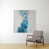 Tenture Alcohol Ink Art. Abstract painting. Alcohol Ink ba (En situation (horizontale))