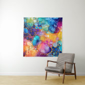 Tenture Alcool encre moderne aquarelles arrière - plan (En situation)