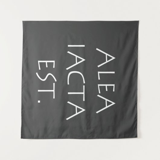 Tenture Alea Iacta Est (Devant (Horizontal))