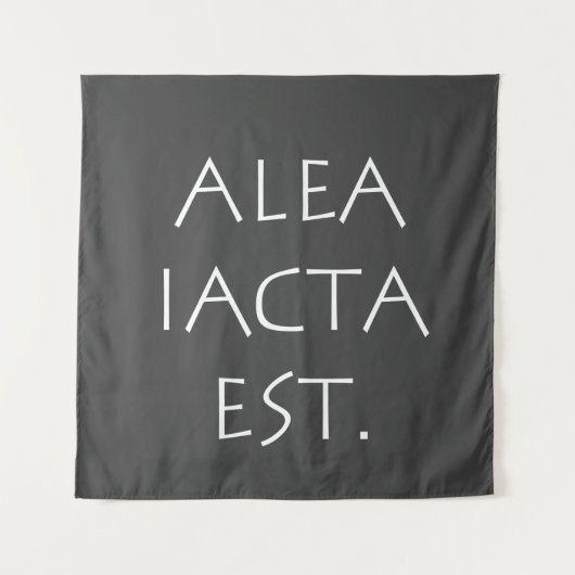 Tenture Alea Iacta Est (Devant)