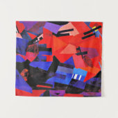 Tenture Aleksandra Ekster peinture, composition du paysage (Devant (Horizontal))